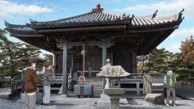 Red Bridge and Old Temple